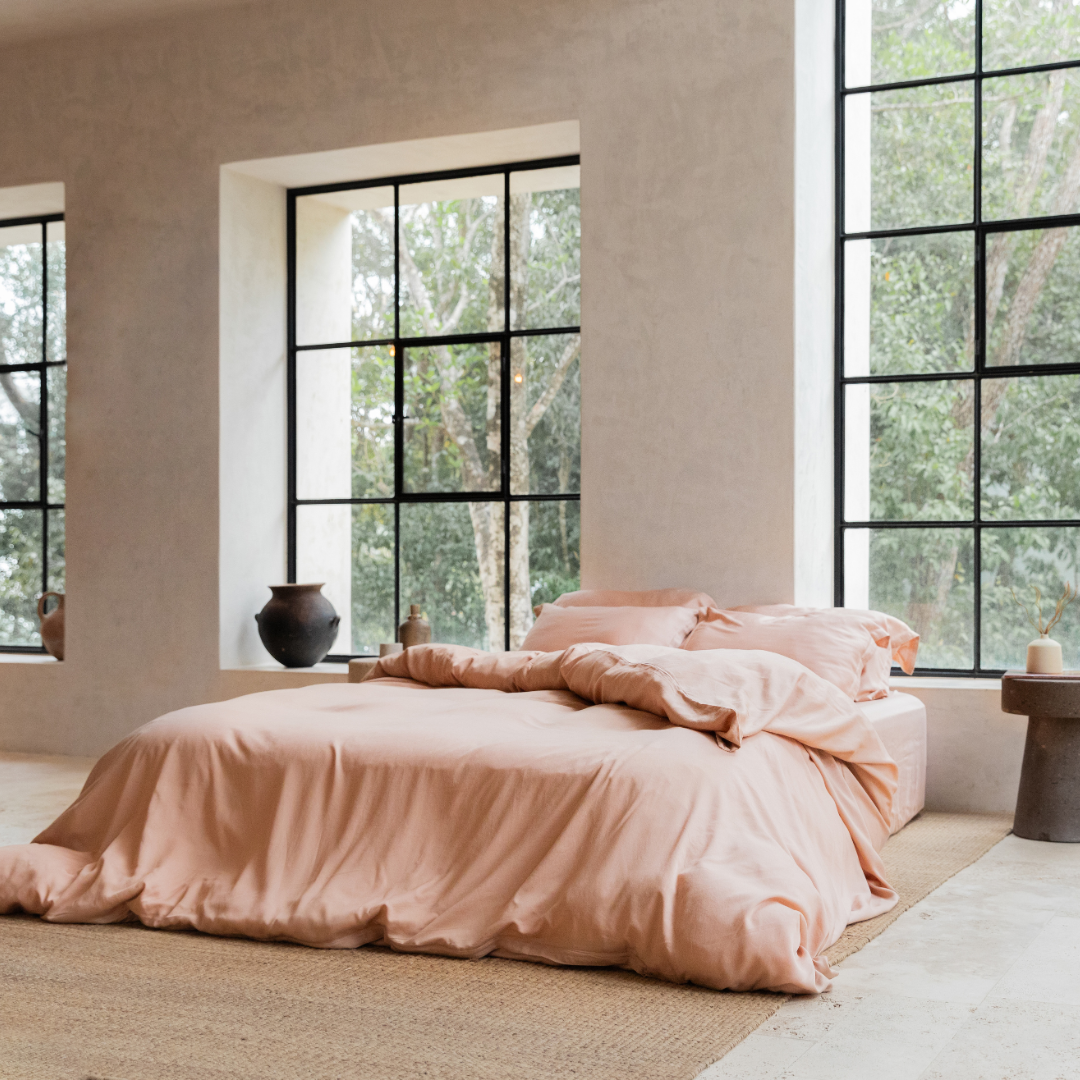 TENCEL™ - Twill Dekbedovertrek Peach