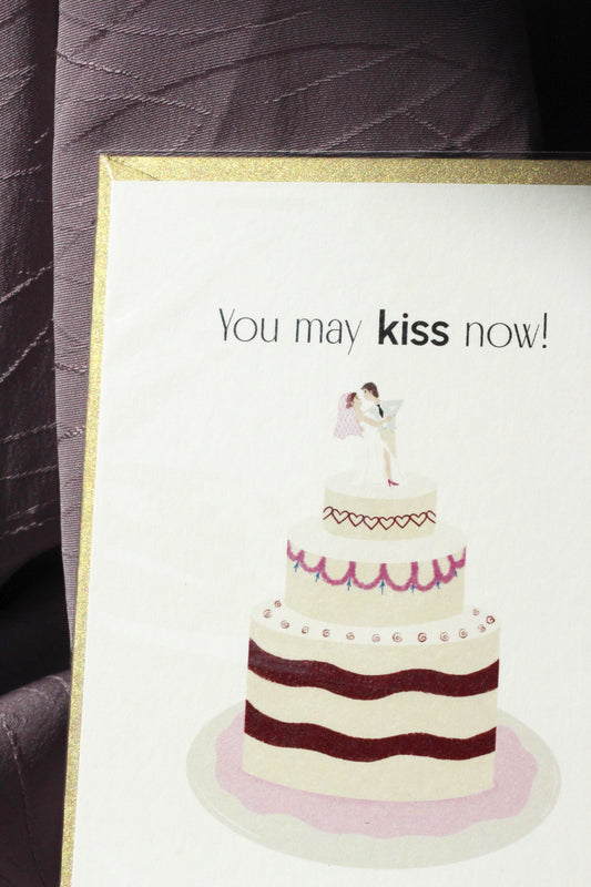 Huwelijkswenskaart First Kiss Creative Studio Eem