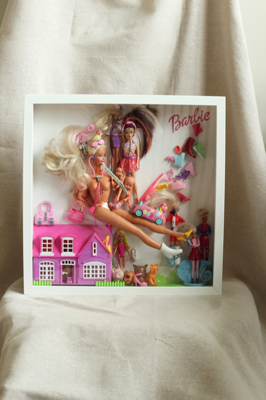 Kunstwerk Let's Go Barbie Marijke Schoenmaker