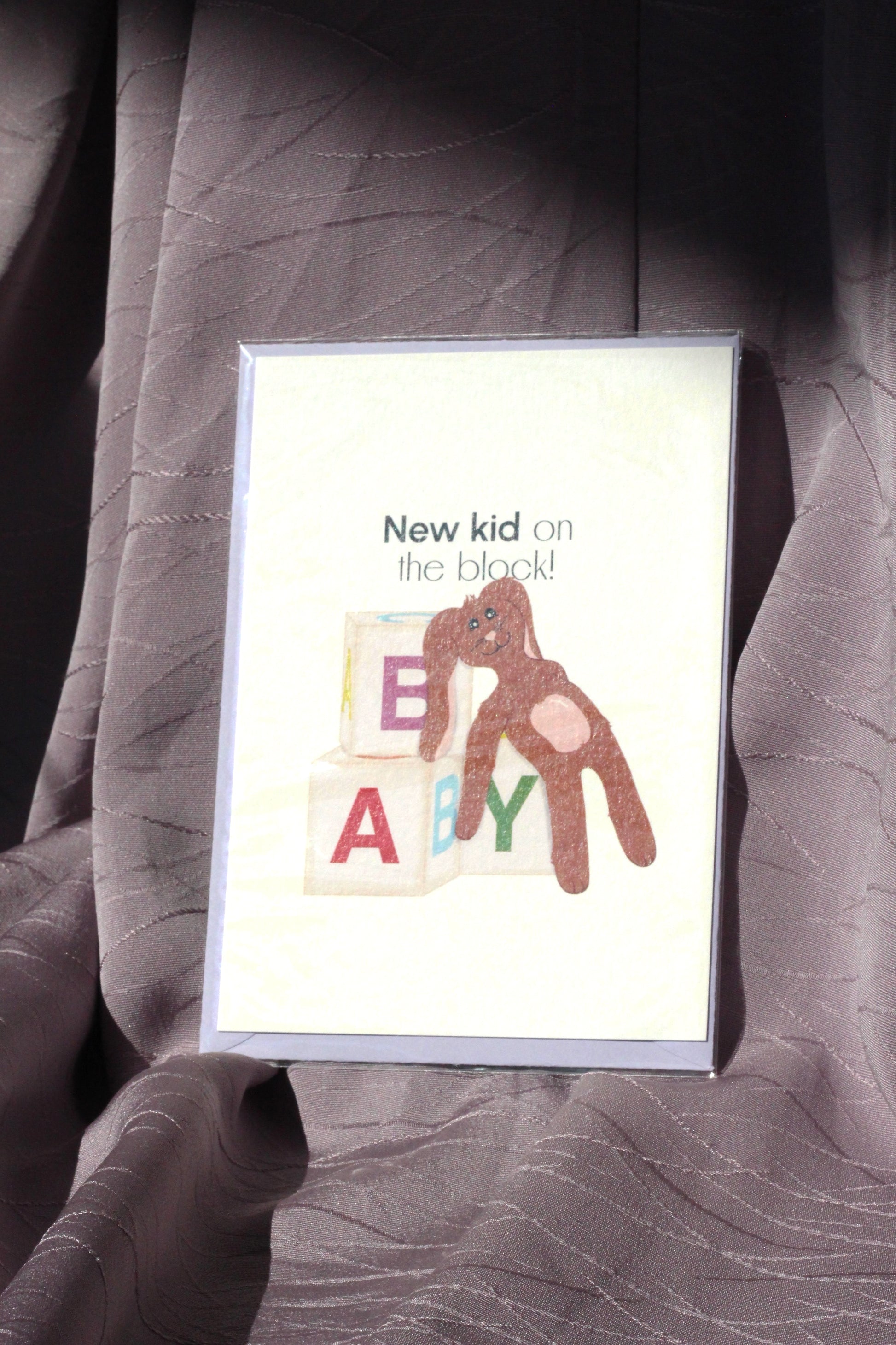 Geboortewenskaart New Kid on the Block Creative Studio Eem