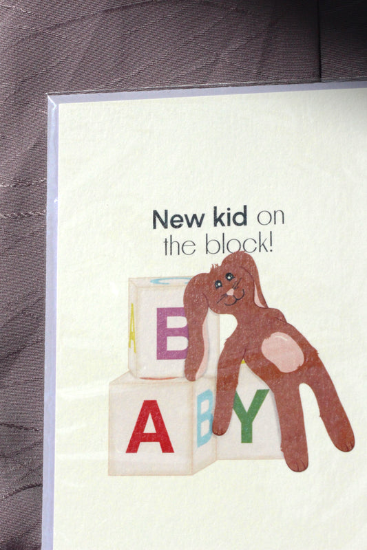Geboortewenskaart New Kid on the Block Creative Studio Eem