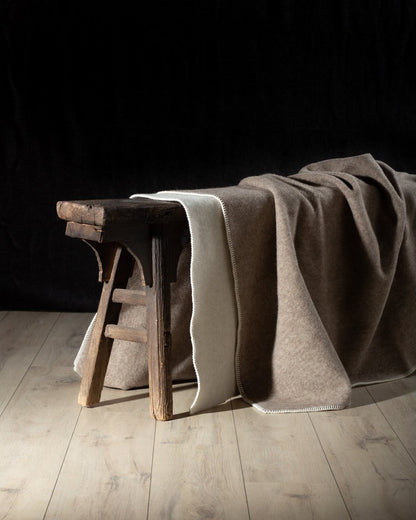 Wollen beddeken ECO FOSSIL