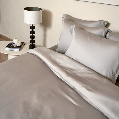 TENCEL™ - Sateen Dekbedovertrek Taupe